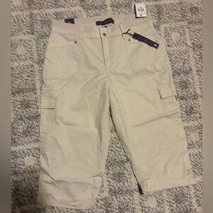 Light Khaki Capris